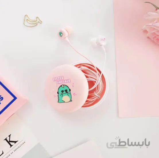 هندزفری فانتزی سیم دار طرح دایناسور مدل fantasy dinosaur design handsfree XY-20 code 43-74 [ahwazonline.com] [nilstore]