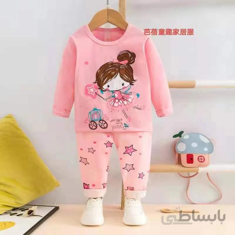 بلوز شلوار راحتی بچه گانه سیندرلا