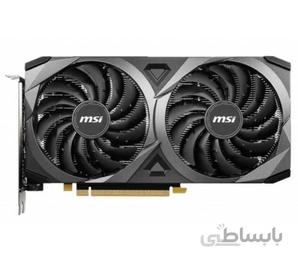 کارت گرافیک ام اس آی مدل GeForce RTX 3060 VENTUS 2X 12G OC ا MSI GeForce RTX 3060 VENTUS 2X 12G OC Graphic Card