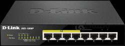 D-Link DGS-1008P 8-Port 10/100/1000Base-T Gigabit PoE Unmanaged Desktop Switch ا سوئیچ 8 پورت گیگابیت و غیر مدیریتی دی لینک دی جی اس 1008