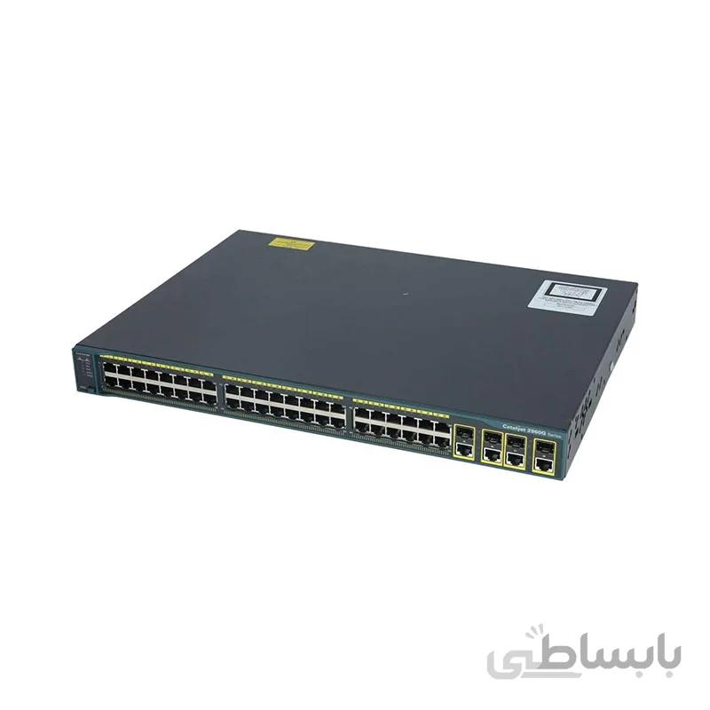 سوئیچ 48 پورت سیسکو ریفر WS-C2960G-48TC-L