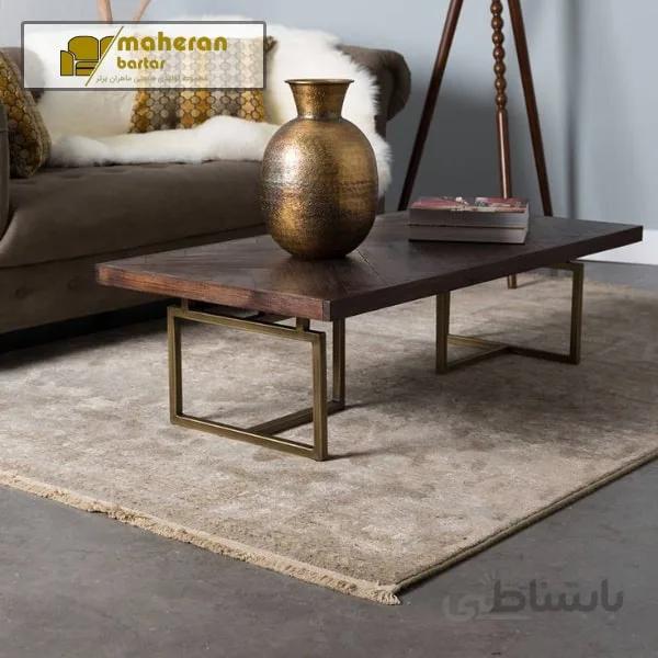 میز جلو مبلی استیل مدل روژا ROJHA