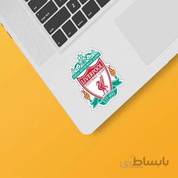 استیکر لپ تاپ طرح Liverpool کد ۰۱