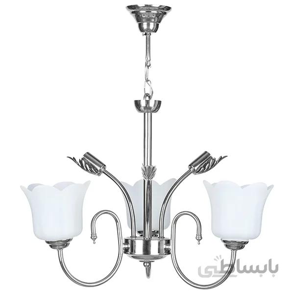 لوستر ۶ شعله چشمه نور کد A810.3-3-CWT