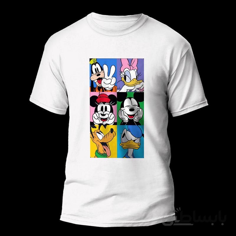 تیشرت disney characters