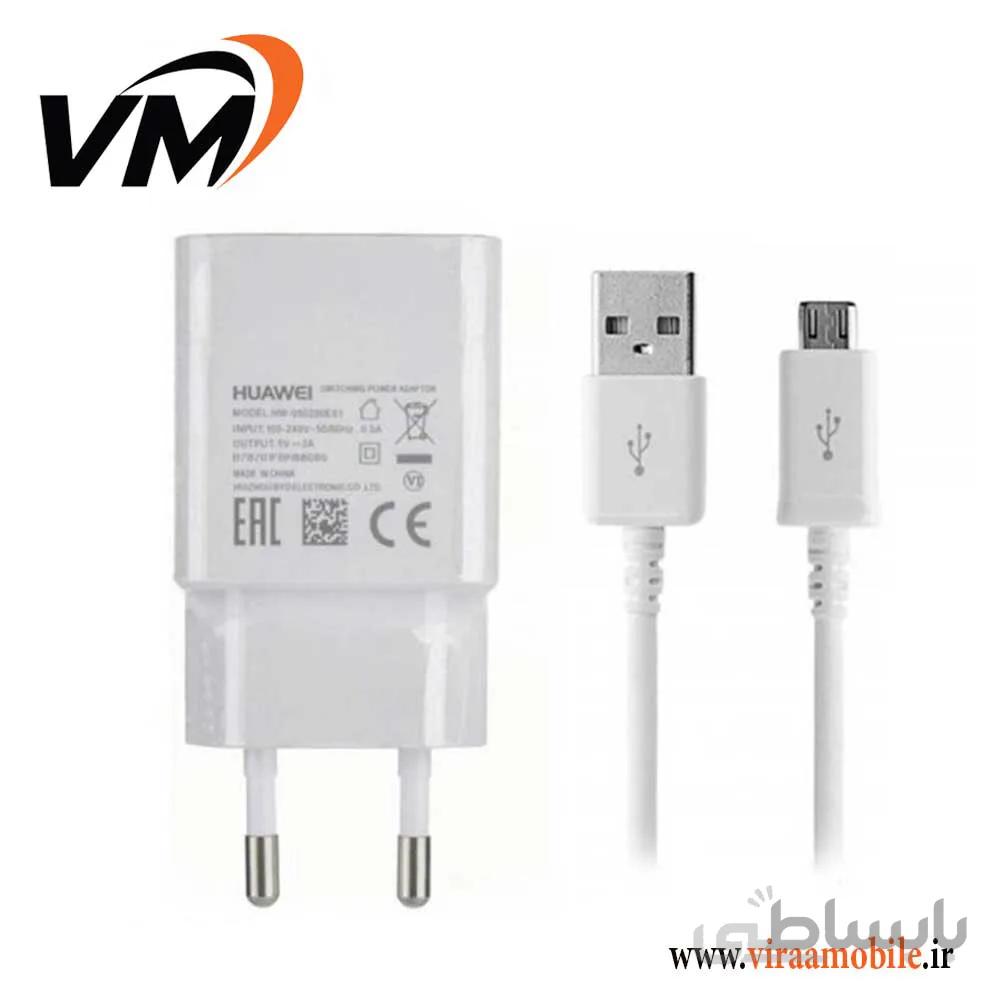 شارژر ديوارى ٢ آمپر اصلى هواوى گوشى Huawei Honor 4X ا Huawei Honor 4X travel charger Huawei Honor 4X