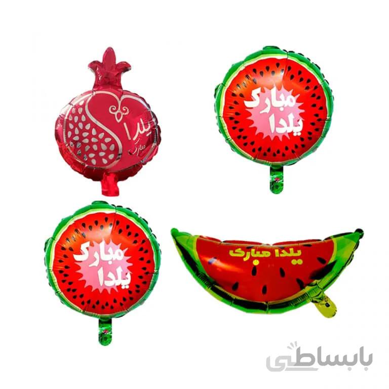 ست بادکنک 4 تکه یلدا مدل STY262
