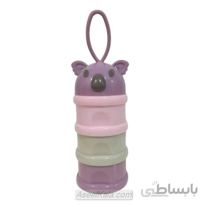 انباری غذا و شیر خشک 3 طبقه نوزاد طرح خرس