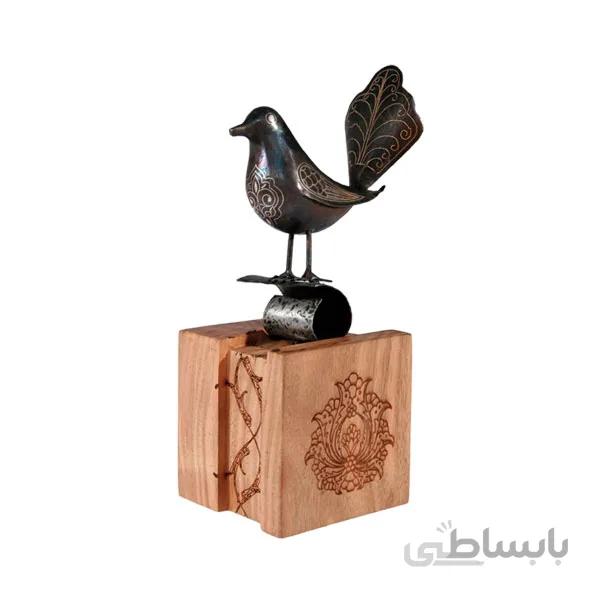 تندیس مرغ علم حدید طرح پایه حکاکی