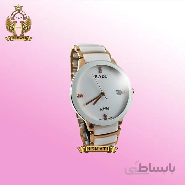 ساعت مردانه رادو دیا استار جوبیل Rado Diastar Jubile RDM102 سفید-رزگلد