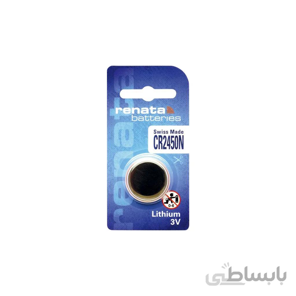 باتری سکه ای رناتا مدل CR2450N ا Renata CR2450N Coin Cell
