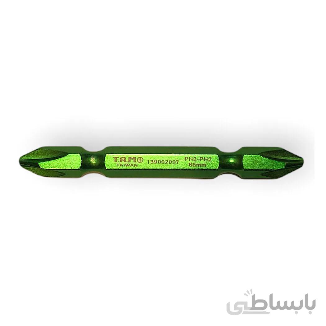 نوک پیچ گوشتی دو سر چهار سو 65 میلی متر تایوان