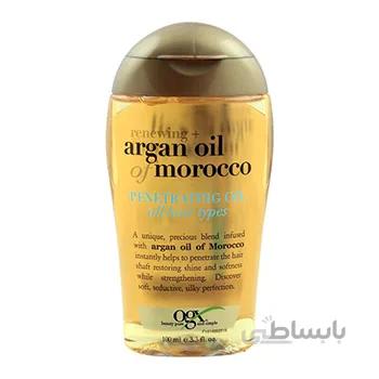 سرم روغن آرگان او جی ایکس 100 میل ا OGX Renewing Argan Oil of Morocco Extra Penetrating 100ml
