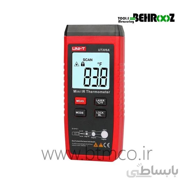 مینی ترمومتر لیزری یونیتی UT306A ا Mini IR Thermometer UT306A UNI-T