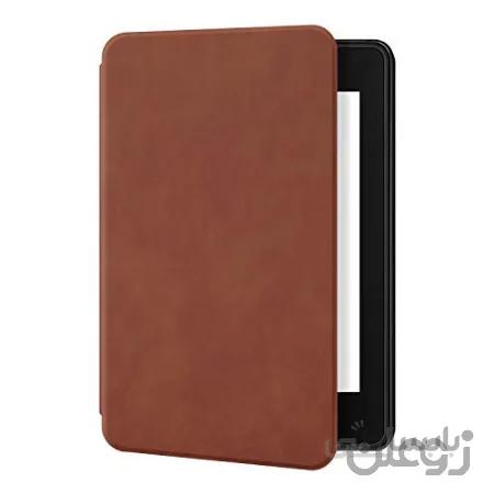 مورد حس لمس پوست Ayotu برای Kindle Paperwhite 2018 - پوشش چرم مصنوعی بادوام با دوام اتومبیل با خواب بیدار / خواب - متناسب با آمازون آخرین مورد Kindle Paperwhite (نسل 10th-2018) ، K10 Brown