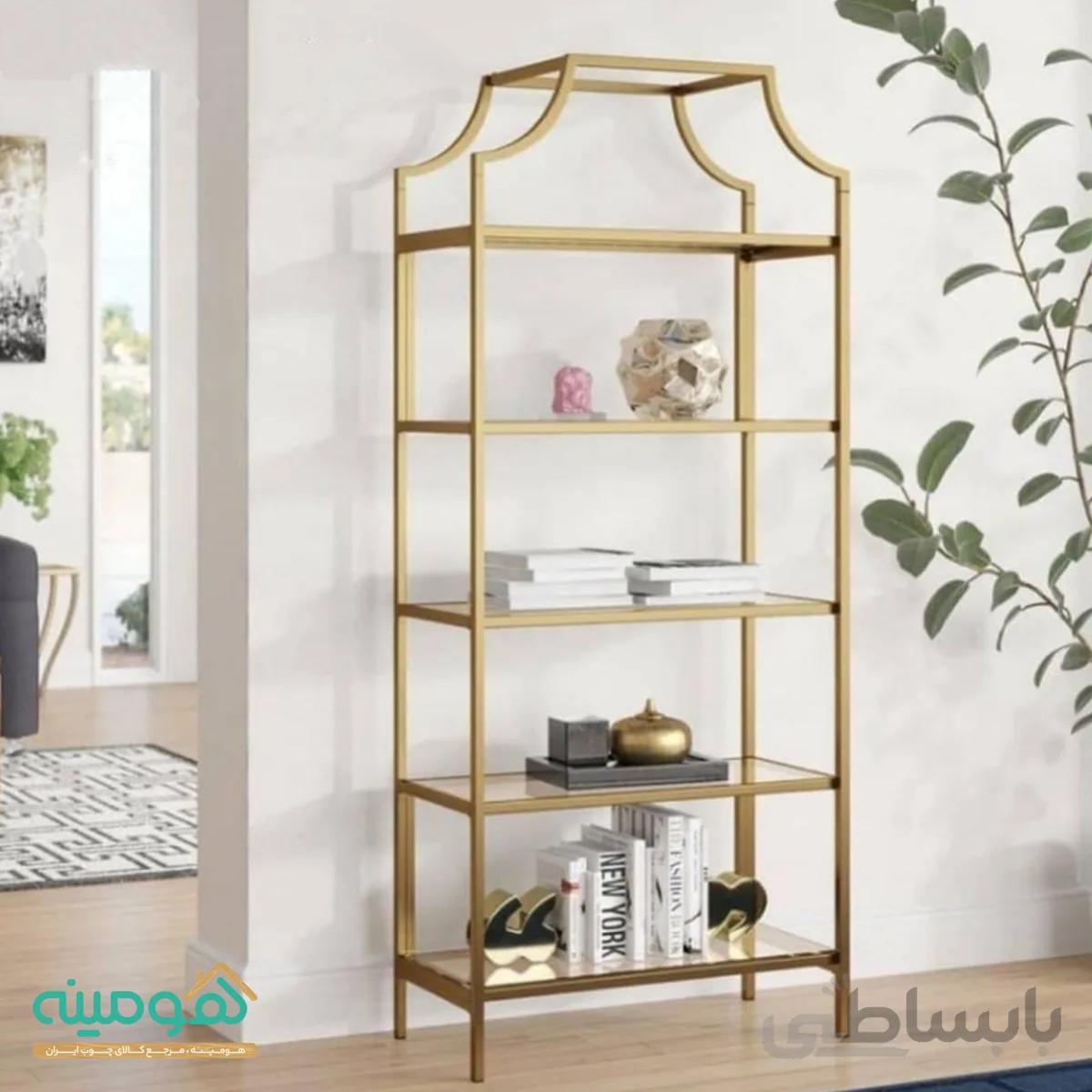 استند دکوراتیو استیل مدل دلوین