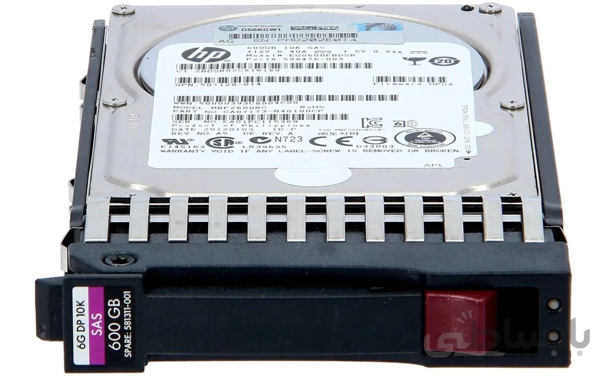 هارد سرور HP 600GB SAS 15K 12G SFF