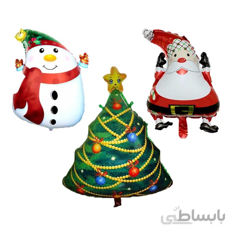 ست بادکنک 3 عددی کریسمس مدل STCH231