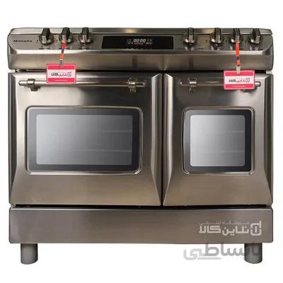 اجاق گاز دو فر تاکنوگاز سری هیمالیا مدل DHIL24 پنج شعله استیل
