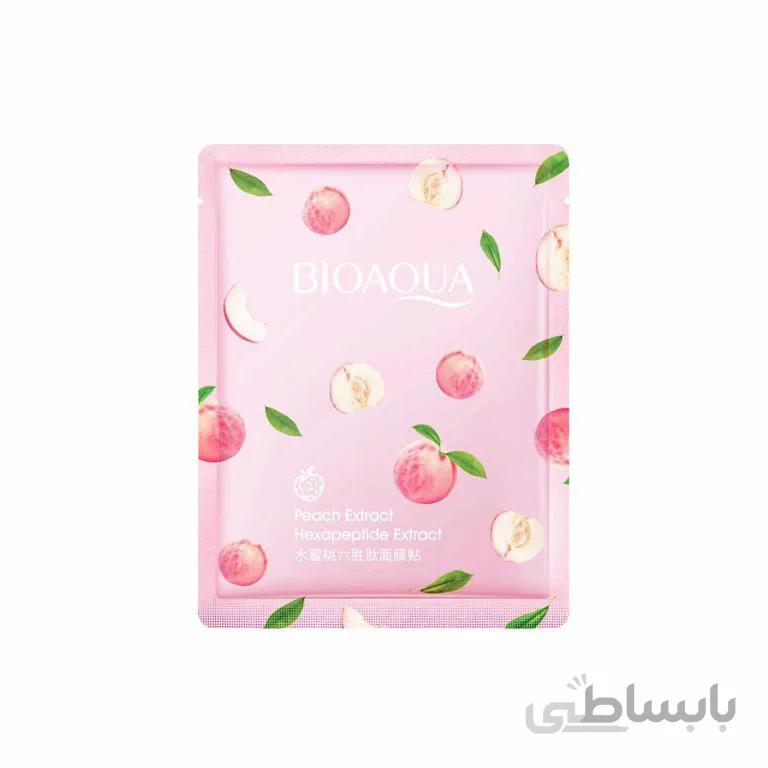 ماسک ورقه ای هلو BIOAQUA
