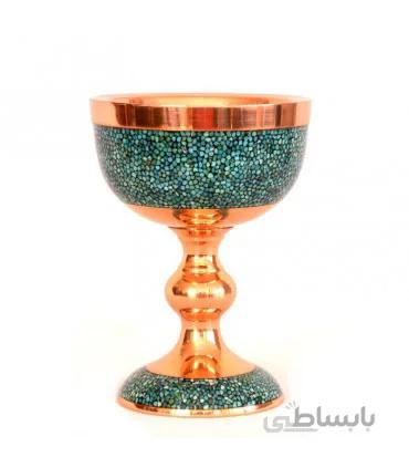 سنگاب فیروزه کوبی اثر پارس ارتفاع28سانتی متر
