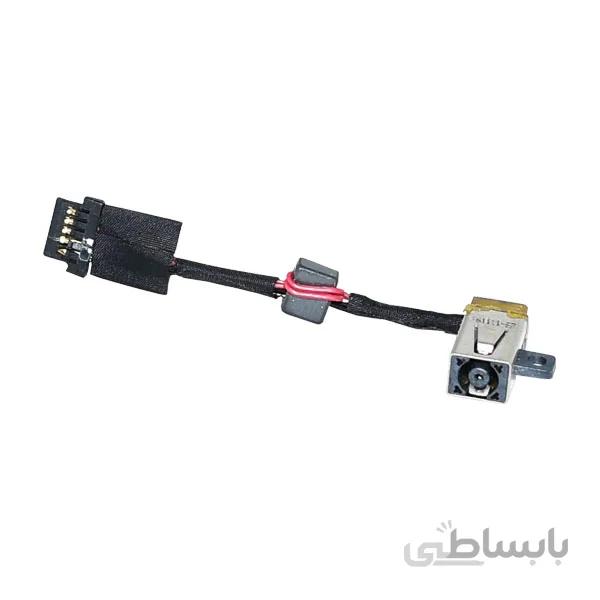 سوکت شارژ کد 5063 لپ تاپ دل XPS 13 ا Dell XPS 13 DC jack connector replacement