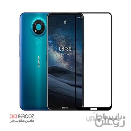 گلس گوشی نوکیا Nokia 3.4 مدل تمام صفحه