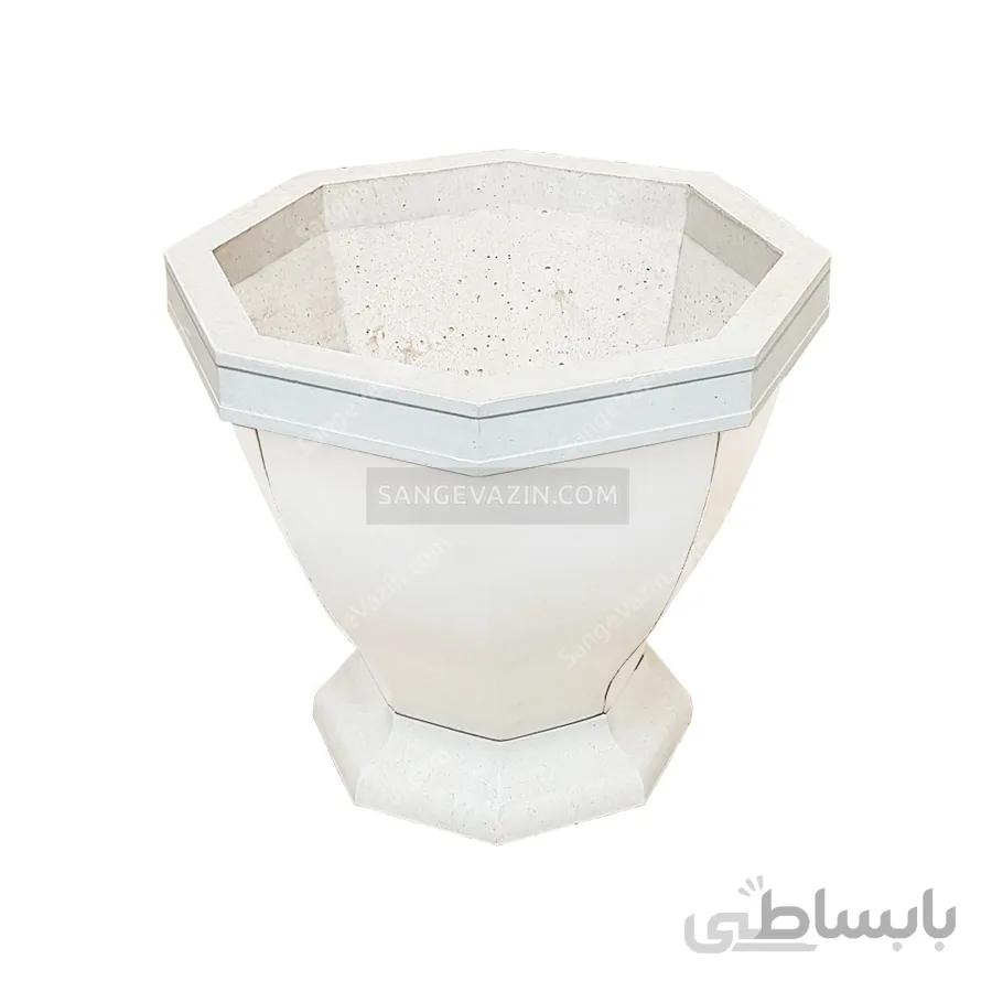 گلدان سنگ مصنوعی کسری