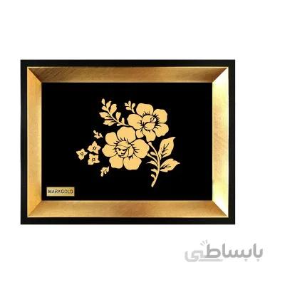 تابلو طلاکوب گل تاینی TTF11