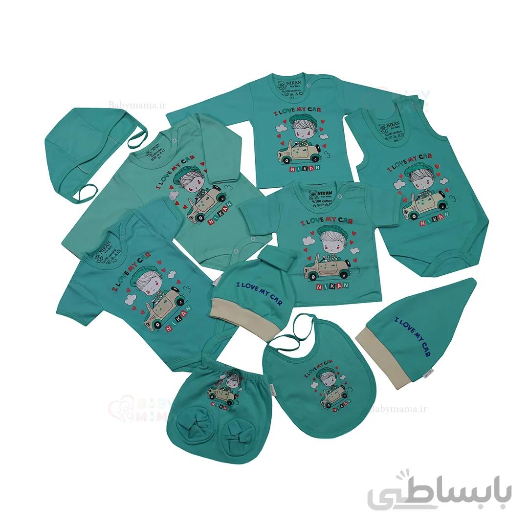 سرویس باز نوزادی پنبه نیکان مدل ماشین