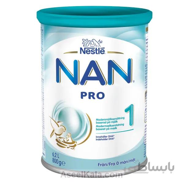 شیر خشک نان 1 پرو NAN PRO وزن 800 گرمی