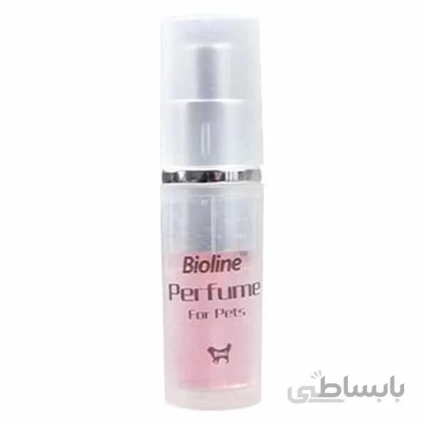 عطر آنتی باکتریال بایولاین مخصوص سگ و گربه با رایحه عشق صورتی 9 میلی لیتر