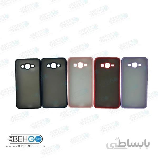 قاب J2 Prime کاور محافظ جی 2 پریم گارد مدل پشت مات اصلی با برجستگی لنز دوربین دور سیلیکونی گوشی سامسونگ J2 Prime ا Matte Case For Samsung J2 Prime