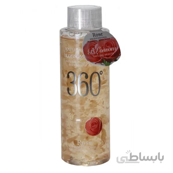 تونر آبرسان و مرطوب کننده ۳۶۰ وکالی مدلrose