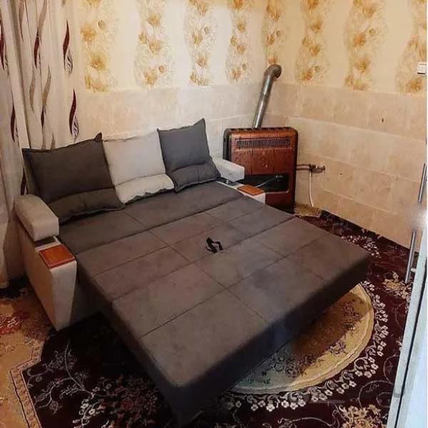 مبل تخت خواب شو دو نفره مدل آلما