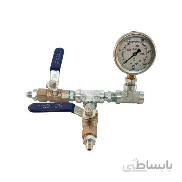 شیرآلات پمپ فشار قوی دو خروجی