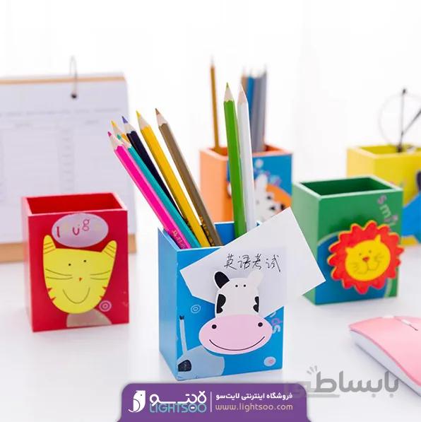 جامدادی چوبی مدل zoo