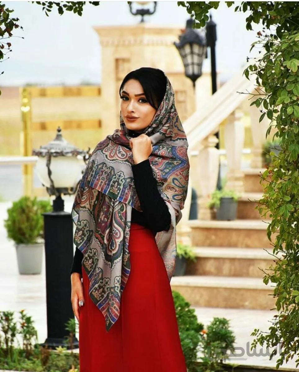 چارقد پرچمی پولونی کد ghez-4