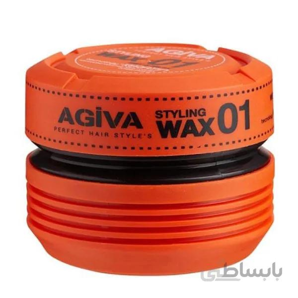 واکس مو آگیوا 01 مرطوب و براق کننده مو AGIVA Styling Waxواکس مو شماره 01 آگیوا