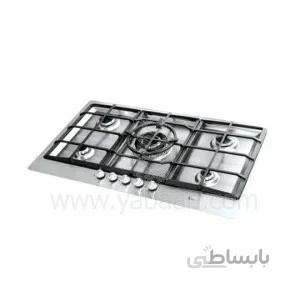اجاق گاز صفحه ای اخوان 5 شعله سری اورانوس مدل OS5 ا AKHAVAN URANUS OS5 GAS STOVE