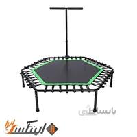 ترامپولین جامپینگ ورزشی دستگیره دار