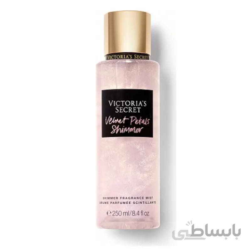 عطر ادکلن-بادی اسپلش- ویکتوریا سکرت ولولت پتال شیمر Victoria Secret Velvet Petals Shimmer Fragrance Mist