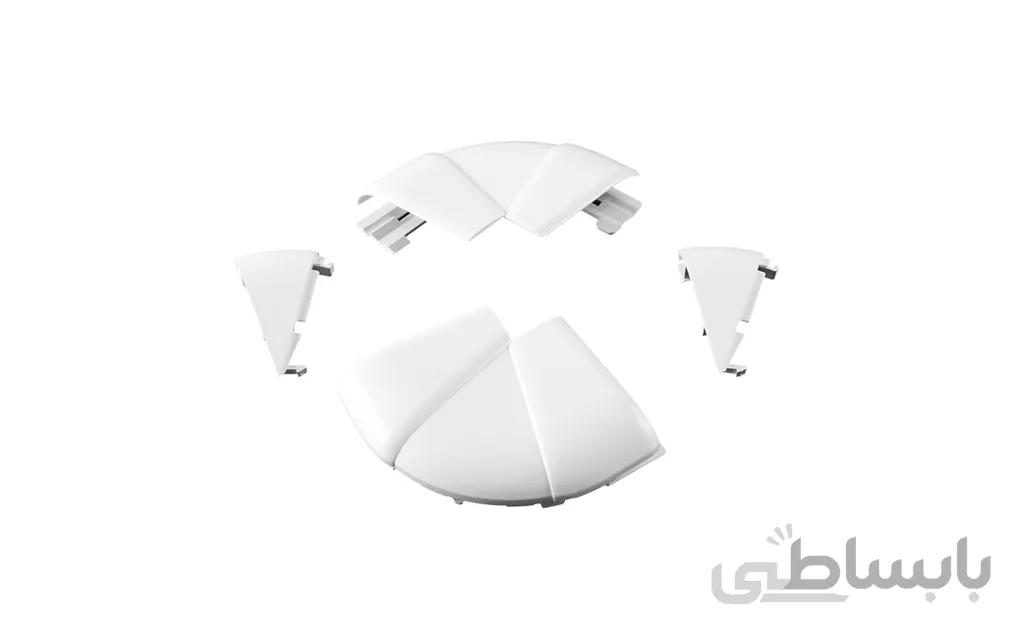 زاویه خارجی ترانکینگ 50*105 لگراند ا External angle of trunking 105*50 Legrand