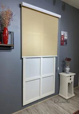پرده شید سان اسکرین رنگ کرم کد S852-L2