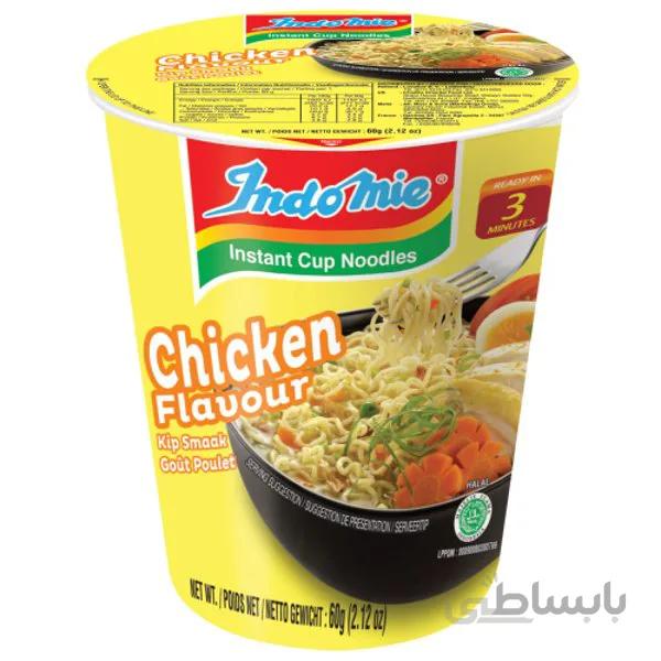 سوپ اندومی لیوانی با طعم مرغ Chicken Flauour