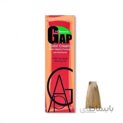 رنگ مو گپ سری طبیعی مدل بلوند خیلی روشن شماره 9.0