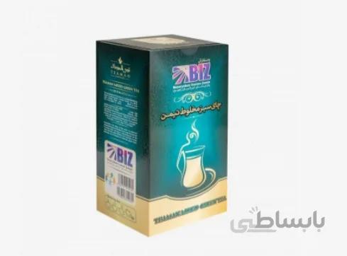 چای سبز مخلوط تیمین وزن ۲۵۰گرم