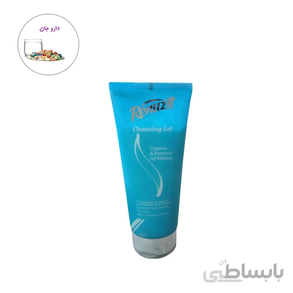 ژل پاک کننده آرایش صورت رینوزیت مدل oily skin ا Renuzit