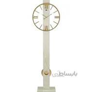 ساعت ایستاده و کنار سالنی لوتوس مدل 14141 سفید