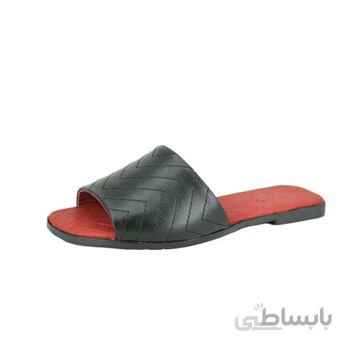 صندل زنانه چرم زیگزال